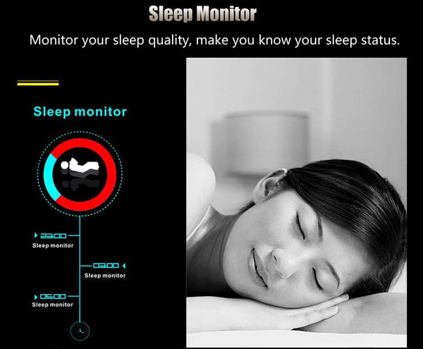 New Bluetooth Smart Watch 2.5D HD IPS Screen Sleep Heart Rate Monitor IP54 Water-Resistant Smartwatch For Android IOS