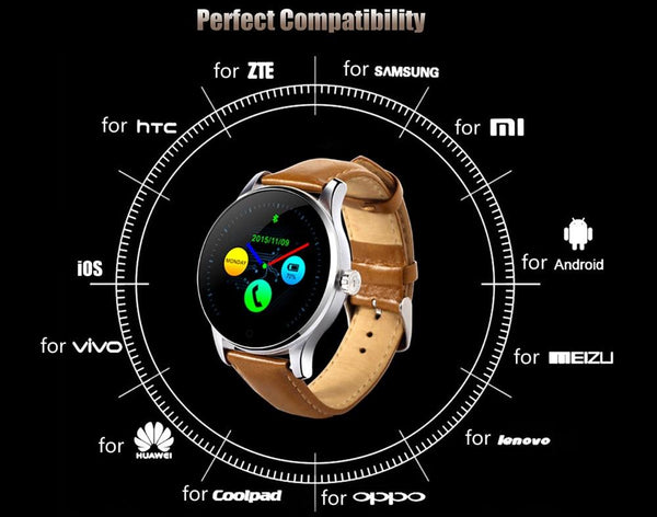New Bluetooth Smart Watch 2.5D HD IPS Screen Sleep Heart Rate Monitor IP54 Water-Resistant Smartwatch For Android IOS