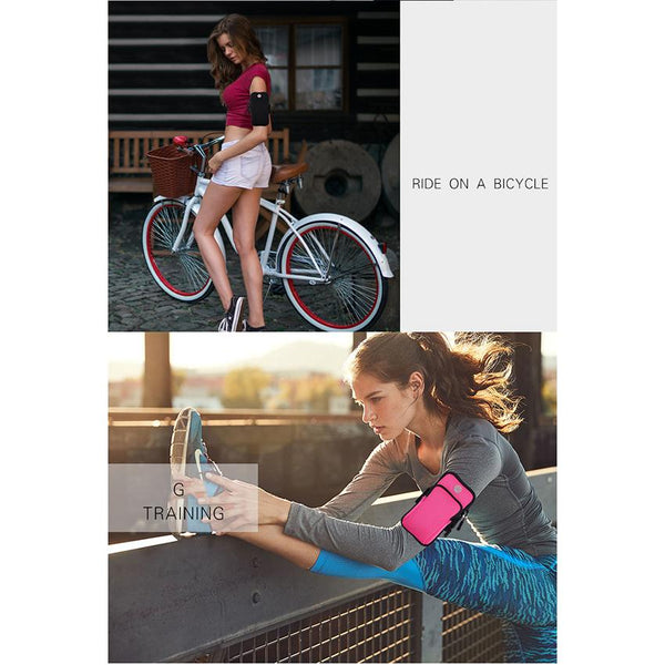 New Universal Running Workout Sport Armband Cell Phone Holder Pouch For iPhone Samsung Android 4-6.2 Inches Cellphones