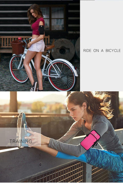 New Universal Running Workout Sport Armband Cell Phone Holder Pouch For iPhone Samsung Android 4-6.2 Inches Cellphones
