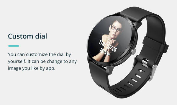 New Smart Watch IP67 Waterproof Activity Fitness Tracker Heart Rate Monitor Smartwatch for iPhone Android