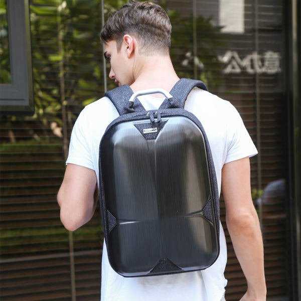 New Hard Shell Water-Repellent USB Charging Laptop Computer Outdoor Travel Backpack