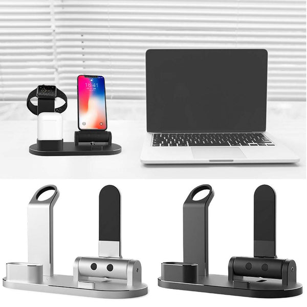 New Charging Dock Stand Holder Station for AirPods Apple Watch iWatch iPhone 11 XS XR X 8 7 6 6S Series