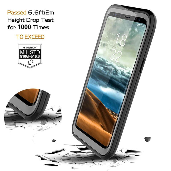 New Full Protection Anti-Scratch Outdoor Rugged Clear Bumper Shockproof Coque Case for Samsung Galaxy S9 Series