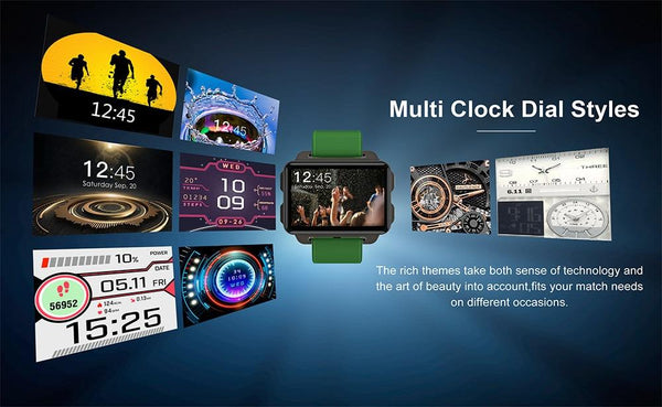 New 2.2" IPS Screen 1GB/16GB Quad Core Android Smartwatch with Bluetooth GPS Wifi for Andriod IOS Windows