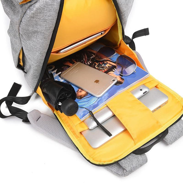 New Anti-Theft USB Port Charging Laptop Backpack 16 Inch Men Travel Back Pack Bag for Men & Women
