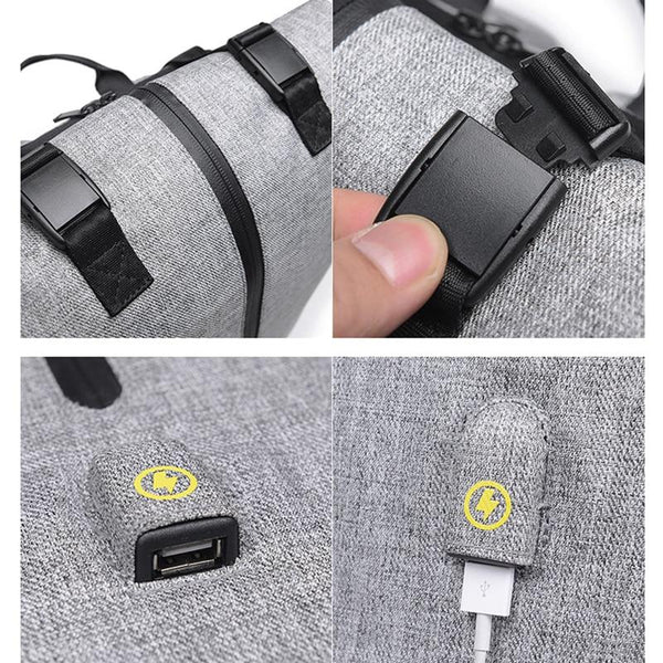 New Anti-Theft USB Port Charging Laptop Backpack 16 Inch Men Travel Back Pack Bag for Men & Women