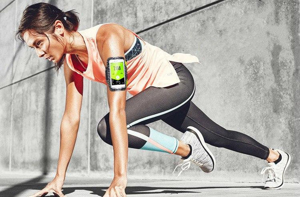 New Slim Water-Resistant Sport Arm Bag Outdoor Running Mobile Phone Bag Sleeve for iPhone Android Windows