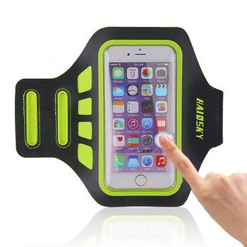 New Night Runner Workout Exercise LED Light Outdoor Phone Case Armband Pouch Bag for iPhone Android Windows