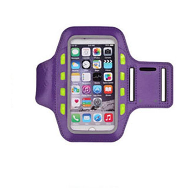 Newly LED Universal Armband Sweatproof 4.7/5.5 Inch Phone Arm Band for Sports Fitness Running iPhone Android Windows