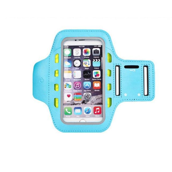 Newly LED Universal Armband Sweatproof 4.7/5.5 Inch Phone Arm Band for Sports Fitness Running iPhone Android Windows