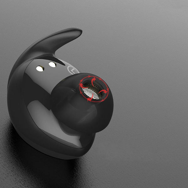 New Portable Active Noise Reduction True Wireless Bluetooth Earbuds IPX4 Water-Resistant Fitness Earphones with Charging Box for iPhone Android