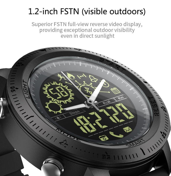New Sport Activity Tracker Calories Pedometer Smartwatch Stopwatch Call SMS Reminder Long Standby Time Smart Watch