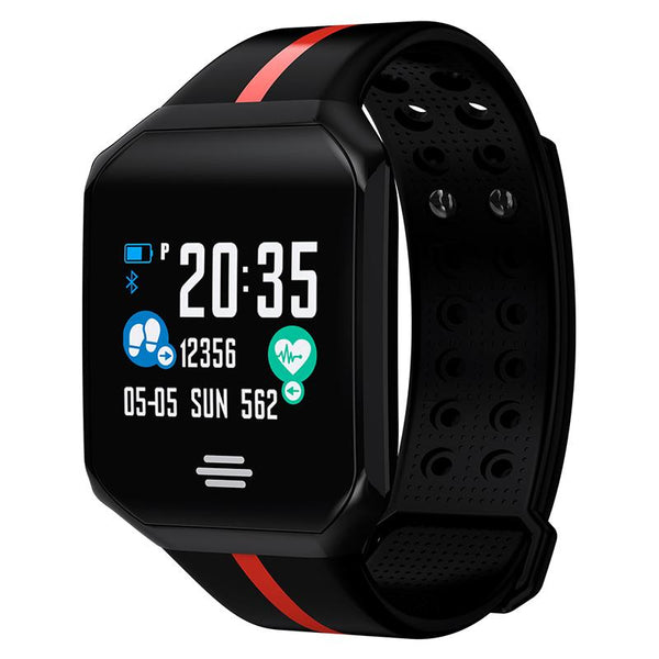 New Pedometer Blood Pressure Heart Rate Monitor Smart Watch IP67 Waterproof Sport Fitness Trakcer For iOS Android