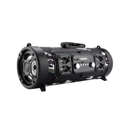 New HIFI Portable Bluetooth Speaker FM Radio 3D Sound Wireless Surround TV Sound Bar Subwoofer With Mic For IOS Android