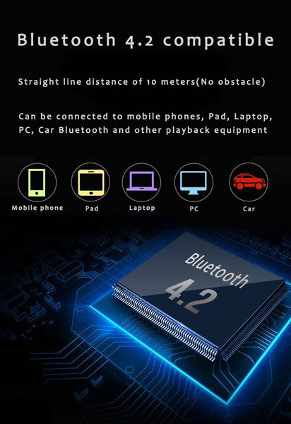 New HIFI Portable Bluetooth Speaker FM Radio 3D Sound Wireless Surround TV Sound Bar Subwoofer With Mic For IOS Android