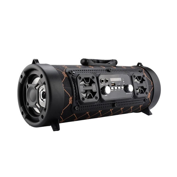 New HIFI Portable Bluetooth Speaker FM Radio 3D Sound Wireless Surround TV Sound Bar Subwoofer With Mic For IOS Android