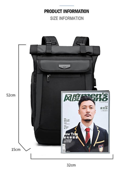 New Multifunctional USB Charging Laptop Bag Outdoor Travel Smart Backpack For Men Women