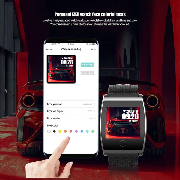 New Smart Wristband Watch Blood Pressure Oxygen Smart Band Watch Dial Heart Rate Monitor Fitness Bracelet