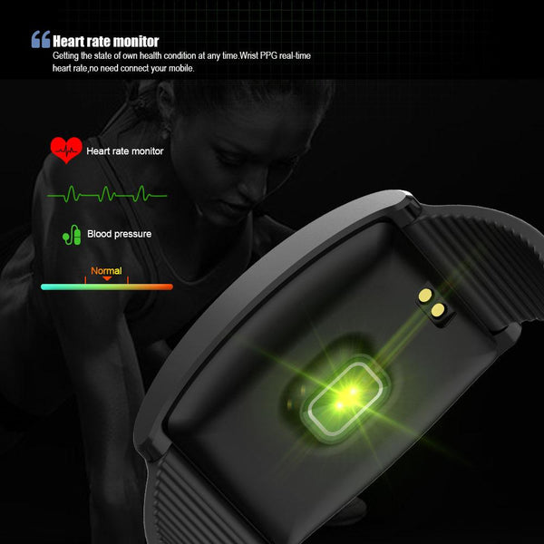 New Smart Wristband Watch Blood Pressure Oxygen Smart Band Watch Dial Heart Rate Monitor Fitness Bracelet