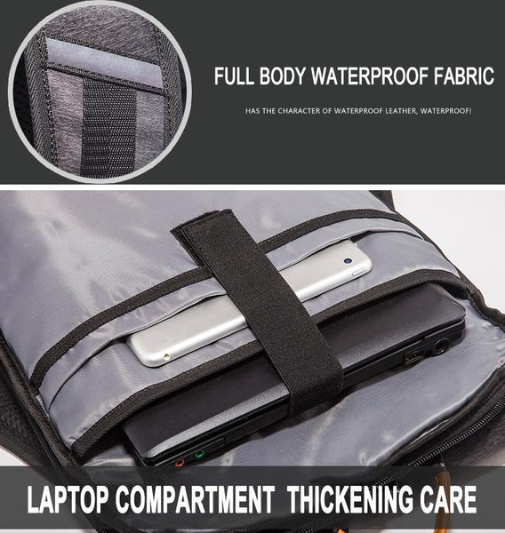 New 15.6 Inch Business Laptop Backpack With USB Charging Port Multifunctional Travel Mochila