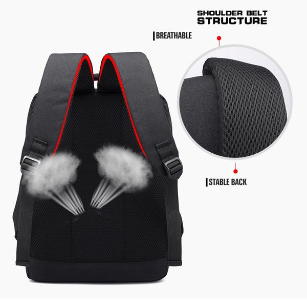 New Multifunctional USB Port Charging Men 15'' Laptop Backpacks Business Bag For Men Women