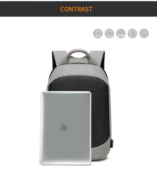 New Anti-Theft Laptop Modernist Water Resistant with USB Charging Port 15.6 Inch Notebook Travel Backpack