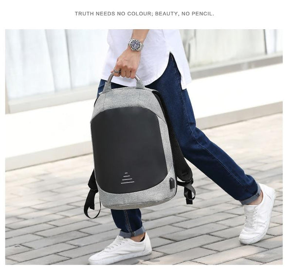 New Anti-Theft Laptop Modernist Water Resistant with USB Charging Port 15.6 Inch Notebook Travel Backpack