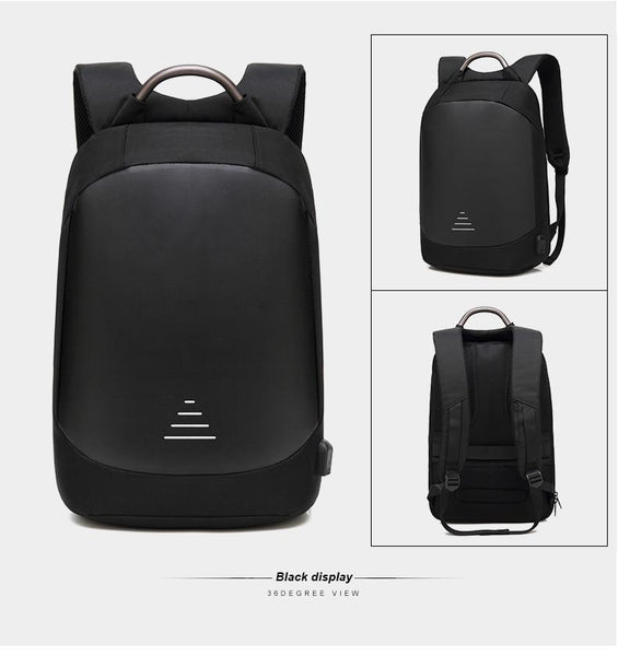 New Anti-Theft Laptop Modernist Water Resistant with USB Charging Port 15.6 Inch Notebook Travel Backpack