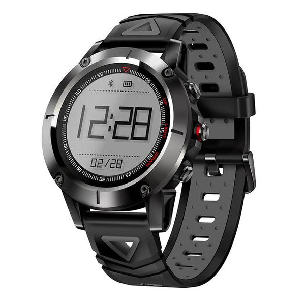 New GPS Compass Transparent Screen IP68 Speedometer Sport Watch Heart Rate Monitor Multi-Sport Fitness Tracker Smartwatch