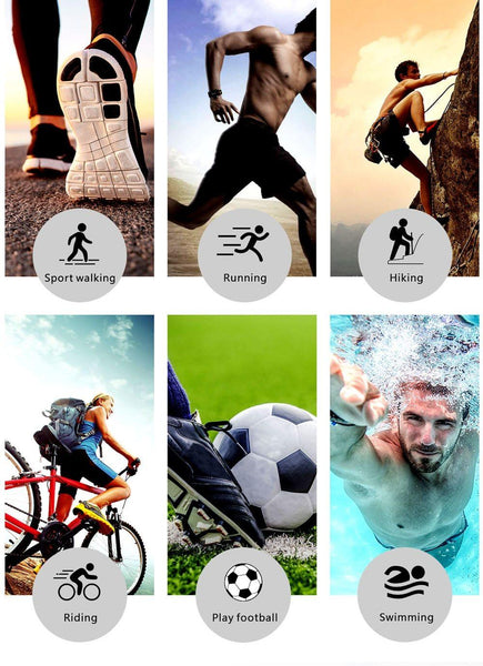 New GPS Compass Transparent Screen IP68 Speedometer Sport Watch Heart Rate Monitor Multi-Sport Fitness Tracker Smartwatch
