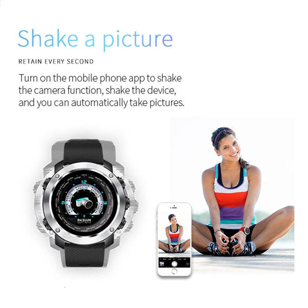New 3D UI Digital Smart Watch Sport Smartwatch Heart Rate Calories Remote Wristwatch for Android & iPhones