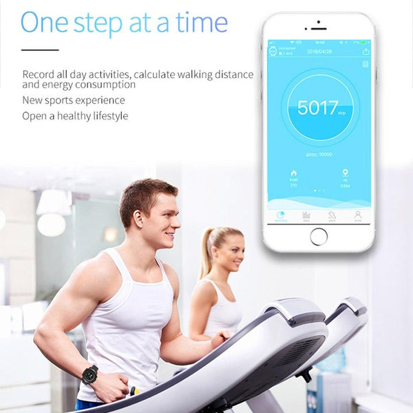 New 3D UI Digital Smart Watch Sport Smartwatch Heart Rate Calories Remote Wristwatch for Android & iPhones