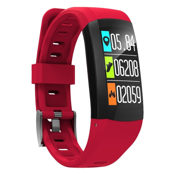 New Smart Wristband Watch IP68 Waterproof Pedometer Sport Bracelet GPS Heart Rate Activity Fitness Tracker For iOS Android