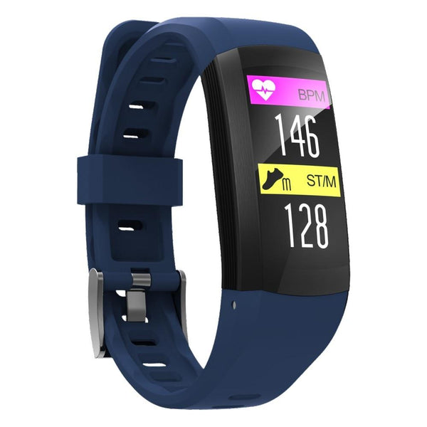 New Smart Wristband Watch IP68 Waterproof Pedometer Sport Bracelet GPS Heart Rate Activity Fitness Tracker For iOS Android