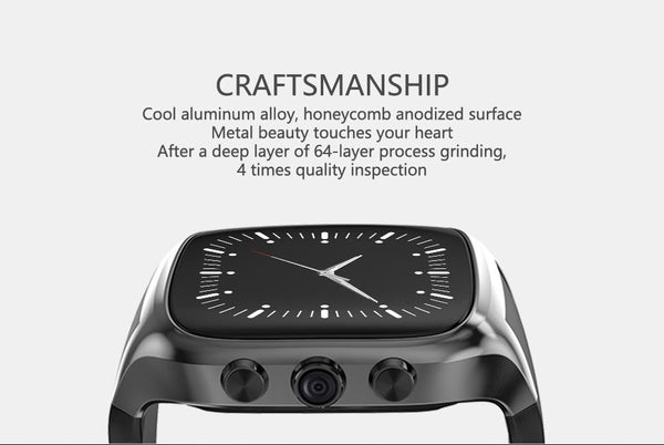 New 3G WiFi Android Smartwatch Phone Bluetooth Smart Watch 1.3GHz Dual Core GPS Watch For iOS Android
