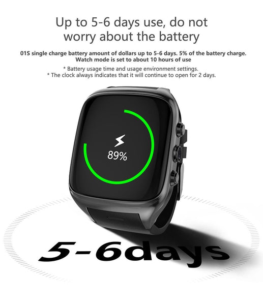 New 3G WiFi Android Smartwatch Phone Bluetooth Smart Watch 1.3GHz Dual Core GPS Watch For iOS Android