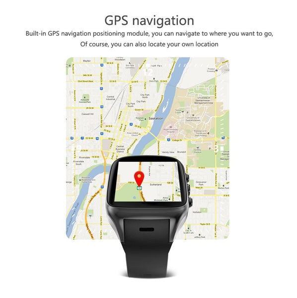 New 3G WiFi Android Smartwatch Phone Bluetooth Smart Watch 1.3GHz Dual Core GPS Watch For iOS Android