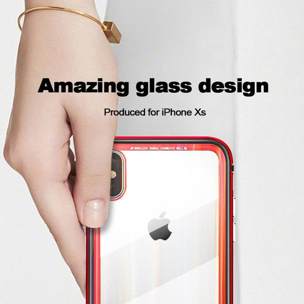 New Luxury Ultra-Thin Metal Case Light Weigh Built-In Soft TPU Phone Case for iPhone 7 8 Plus X XR XS Max