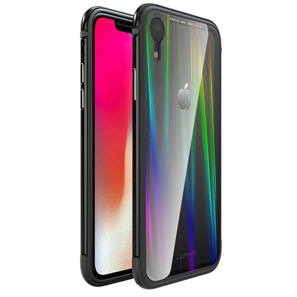 New Luxury Ultra-Thin Metal Case Light Weigh Built-In Soft TPU Phone Case for iPhone 7 8 Plus X XR XS Max