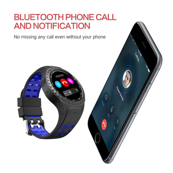 New Smart Watch Heart Rate Tracker Smartwatch GPS Wristwatch Support Sim TF Card Multi-Sport Smartwatch for Android iPhone Windows