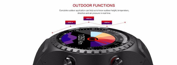 New Smart Watch Heart Rate Tracker Smartwatch GPS Wristwatch Support Sim TF Card Multi-Sport Smartwatch for Android iPhone Windows