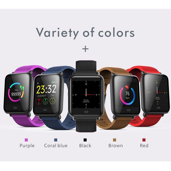 New Multi-Dial Smartwatch IPX67 Waterproof Sports For Android IOS With Heart Rate Monitor Blood Pressure Functions Smart Watch