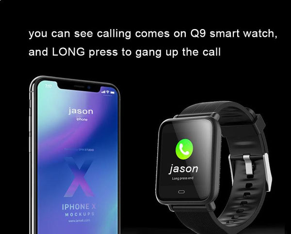 New Multi-Dial Smartwatch IPX67 Waterproof Sports For Android IOS With Heart Rate Monitor Blood Pressure Functions Smart Watch