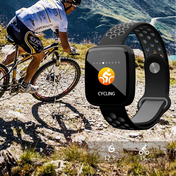 New Smart Watch Sport Waterproof Pedometers Push Message Bluetooth Swimming Smartwatch For iPhone Android