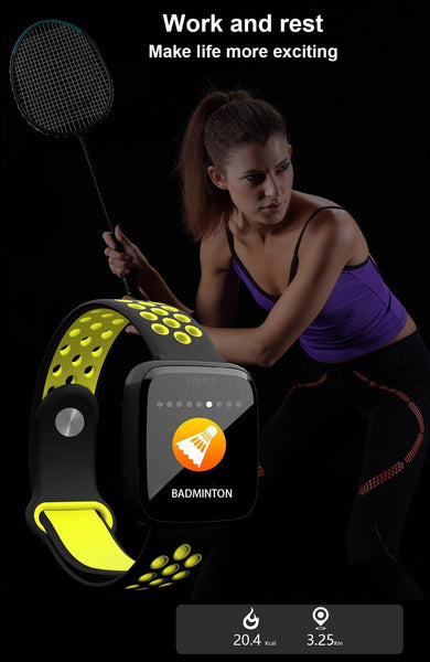 New Smart Watch Sport Waterproof Pedometers Push Message Bluetooth Swimming Smartwatch For iPhone Android