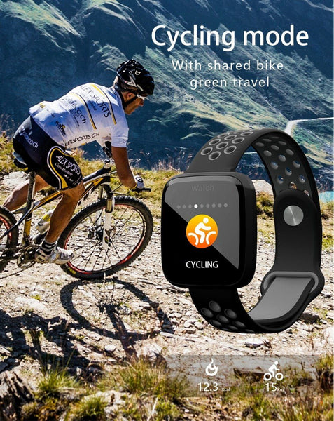 New Smart Watch Sport Waterproof Pedometers Push Message Bluetooth Swimming Smartwatch For iPhone Android