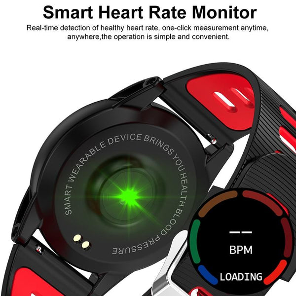New Smart Watch Blood Pressure Fitness Tracker Heart Rate Monitor Waterproof Digital Pedometer Bracelet For IOS Android