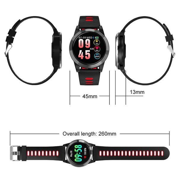 New Smart Watch Blood Pressure Fitness Tracker Heart Rate Monitor Waterproof Digital Pedometer Bracelet For IOS Android