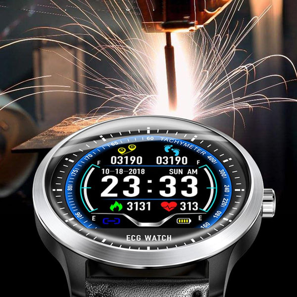 New Smart Watch Electrocardiogram Measurement Smartwatch Heart Rate Fitness Tracker 3D UI Multi-Sport Watch